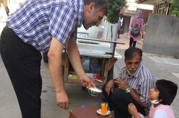 Suriyeli babanın dramı