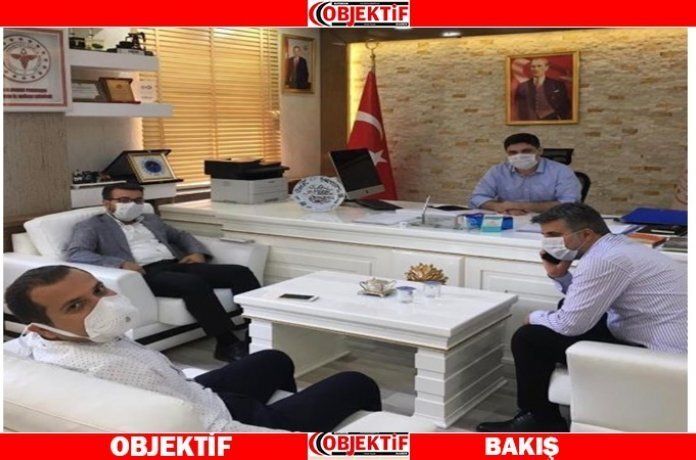 AK Parti Batman İl Başkanı A. Akif Gür, Sağlık İl Müdürlüğünü ziyaret etti.