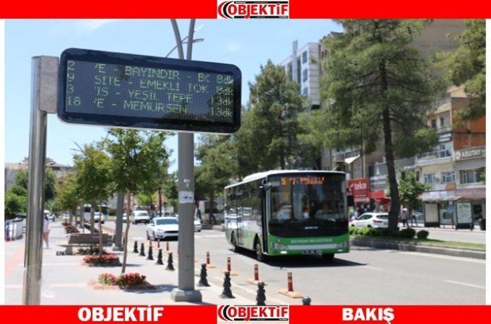 Kent merkezinde 1430 durak bulunuyor