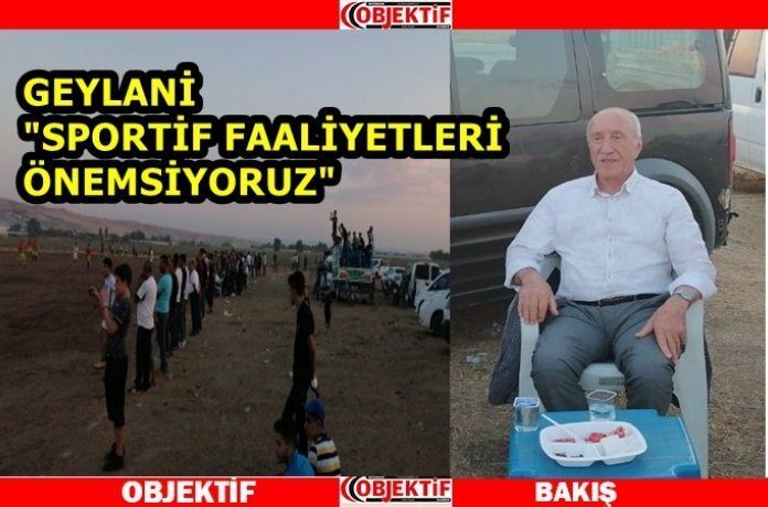 Geylani'den Balpınar'a futbol sahası