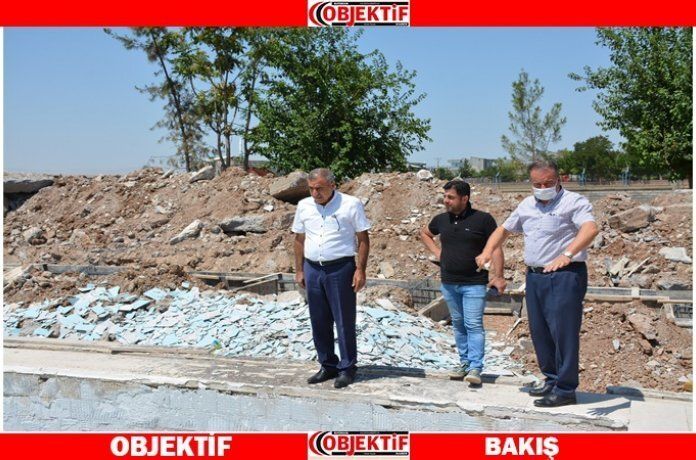 Özperk, spor yatırımlarını inceledi