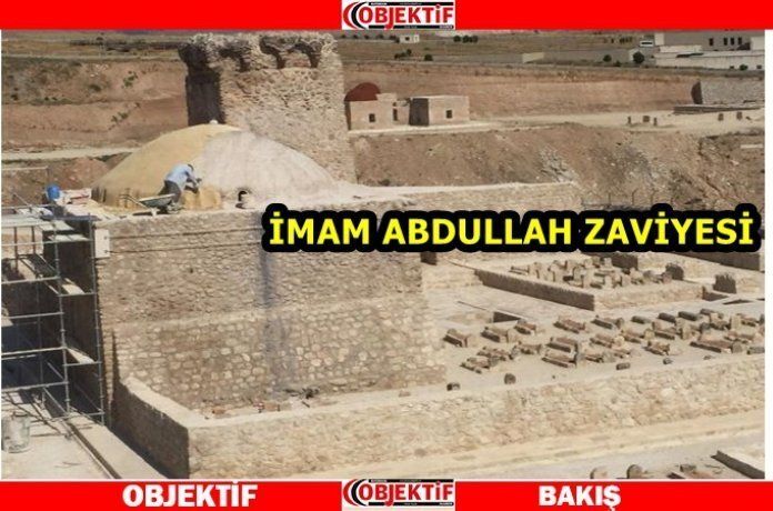 İmam Abdullah zaviyesinde çalışmalar tam hız devam ediyor
