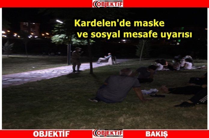 Jandarmadan maske ve sosyal mesafe uyarısı