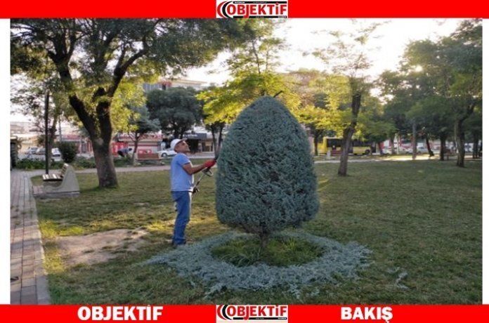 Atatürk Parkı’nda 15 Temmuz öncesi hummalı çalışma