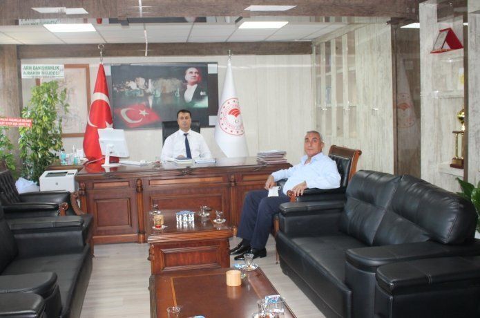 Yeni atanan İl Müdürü Gün'e "hayırlı olsun" ziyaretleri