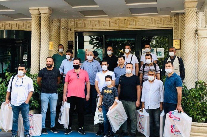 Real Konak Otel gazetecileri unutmadı