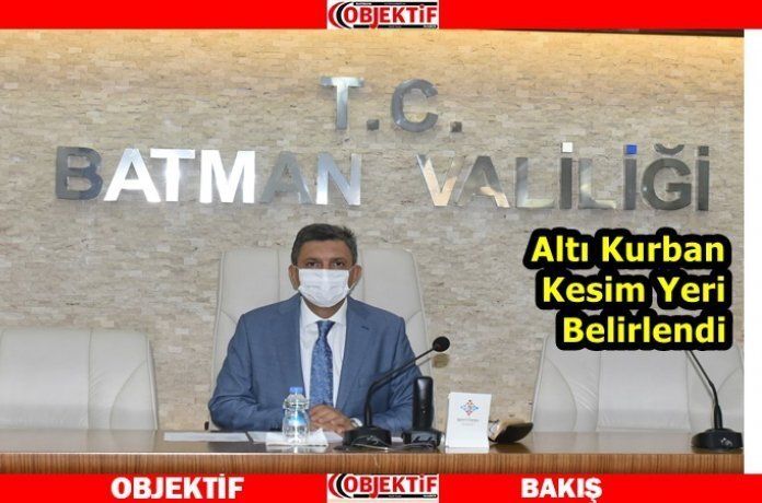 Kurban Bayramı tedbirleri Vali Şahin başkanlığında masaya yatırıldı