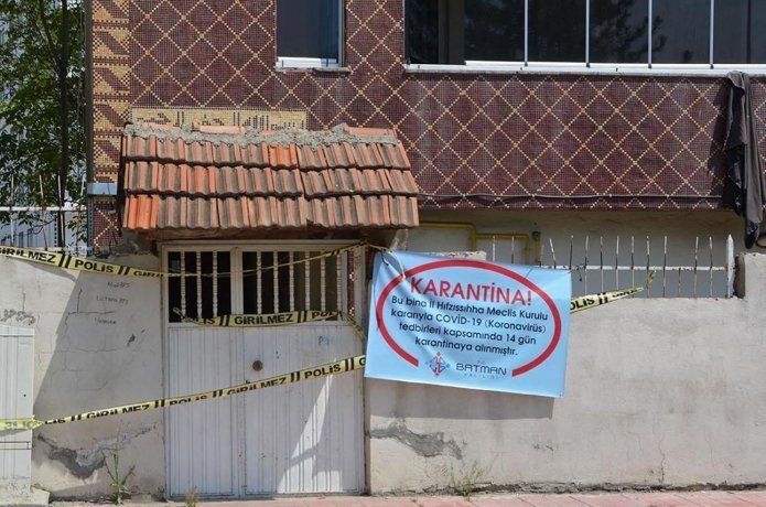 Birçok evde karantina kararı