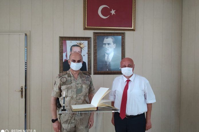 Başoğlu’ndan Rektör Durmuş’a veda ziyareti