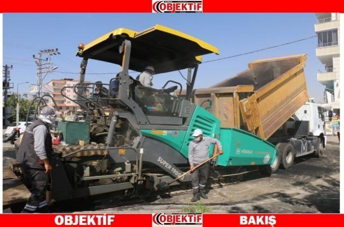 Asfalt çalışmaları aralıksız sürüyor