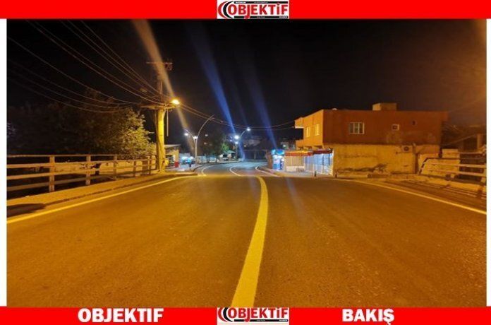 Yol çizgileri belirginleştiriliyor