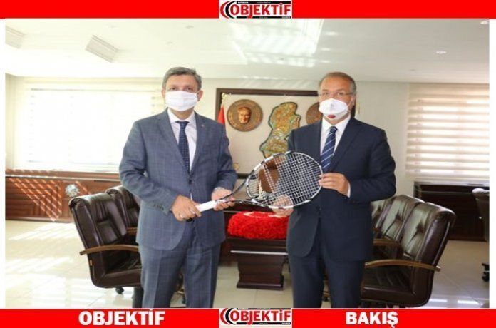 TTF Başkanı Durmuş, Vali Şahin'i ziyaret etti
