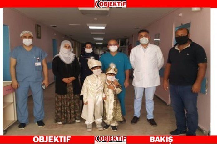 Sağlık müdürlüğü sünnet ettirdi
