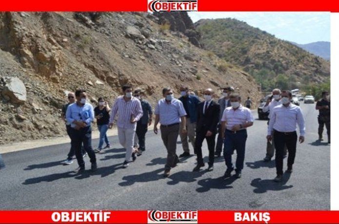 Vali Şahin Sason'da incelemelerde bulundu