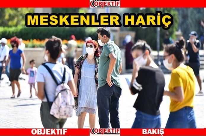 Maske tüm alanlarda zorunlu