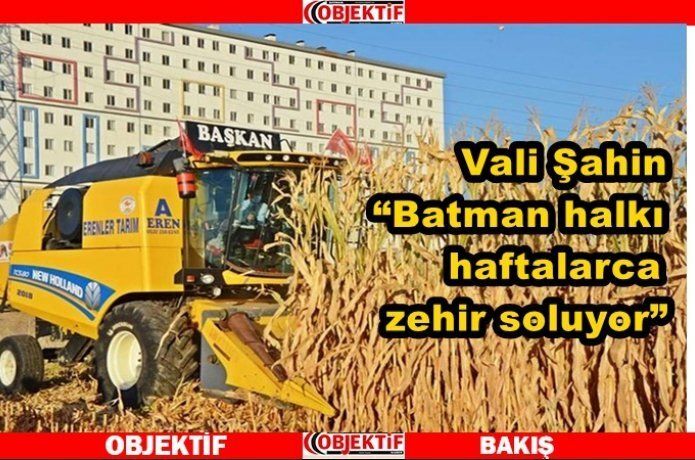 Vali Şahin: “Batman ekonomisi şu anda tarımla yürüyor”