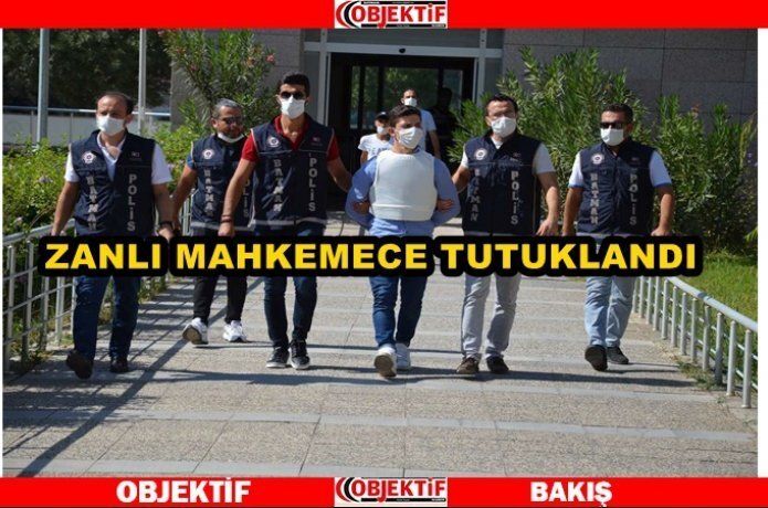 Yakalanan cinayet zanlısı tutuklandı