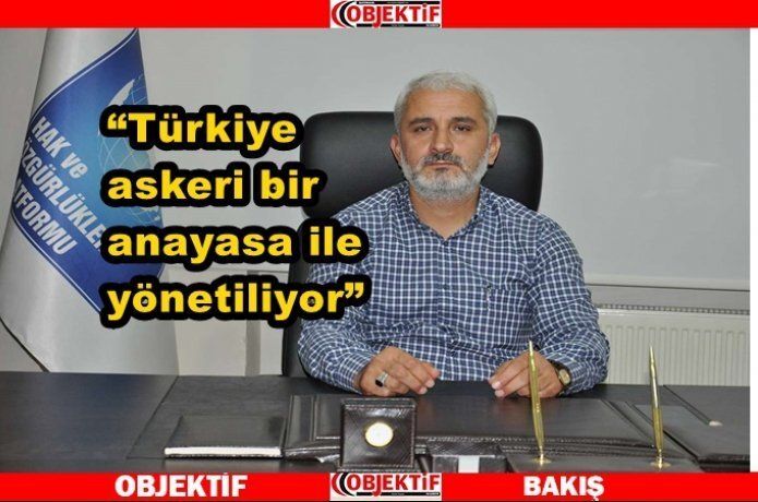 "Adil bir anayasa olmadan darbelerin önü alınamaz"