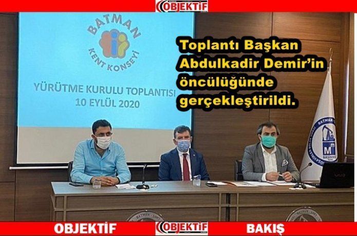 Batman Kent Konseyi toplandı