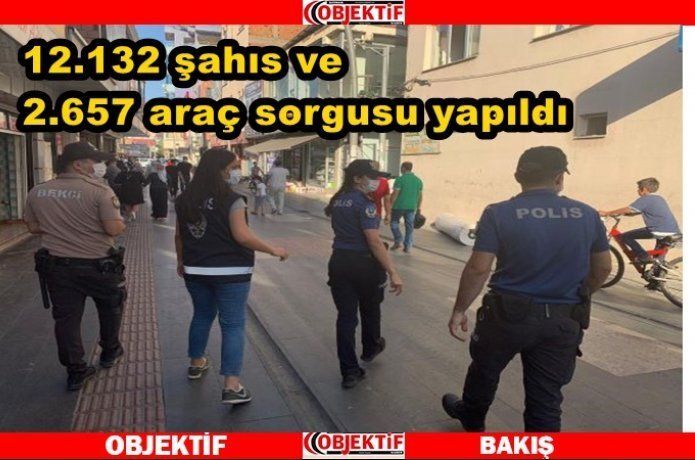 43 olay aydınlatıldı, 74 kişi yakalandı