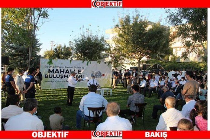 Batman Belediye Başkan vekili Şahin ‘mahalle buluşmaları’ gerçekleştirdi