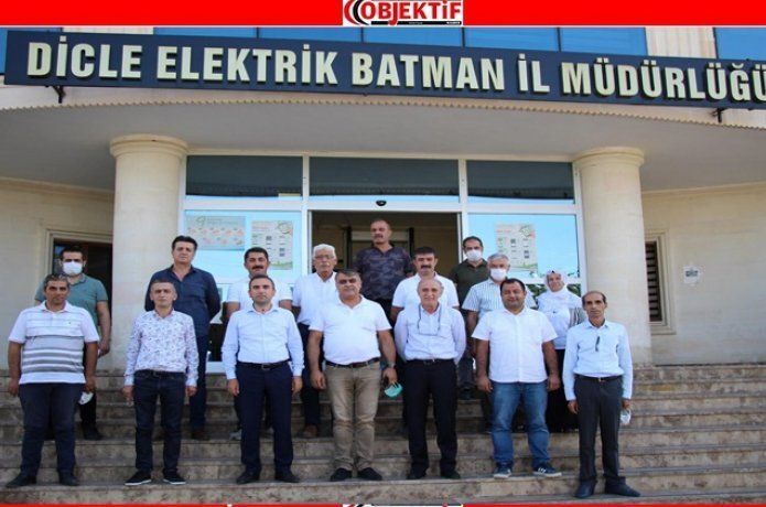 Muhtarlar Derneğinden DEDAŞ'a ziyaret