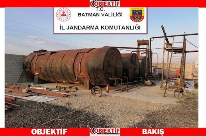 Batman'da 41 bin litre kaçak petrol ele geçirildi