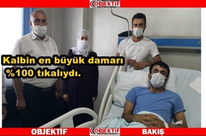 Kalp mesajı ile hayata döndü