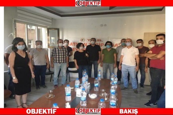 Tabipler Odası’na destek
