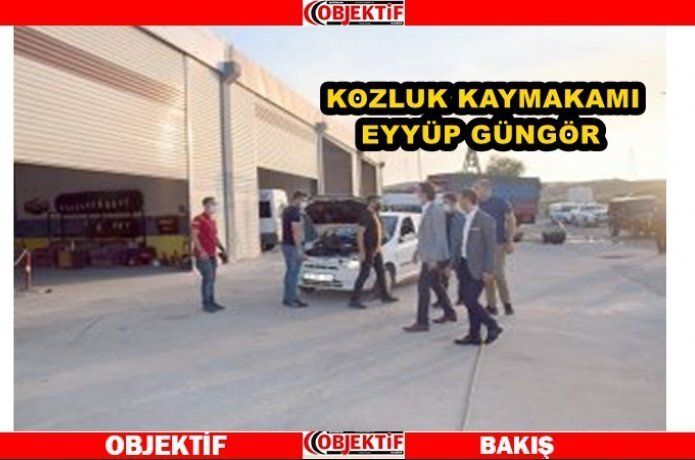 Sanayi esnafına ziyaret