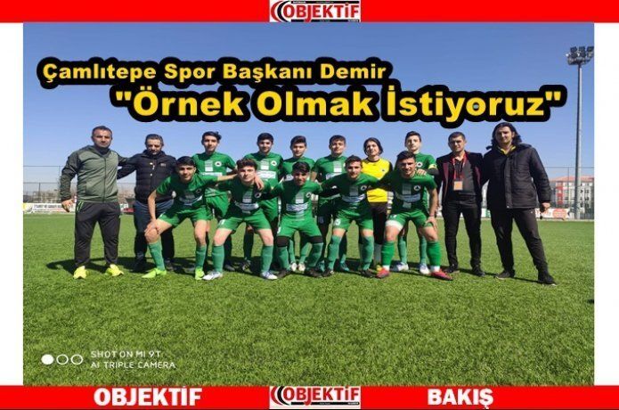 Çamlıtepe spor "spor yapmayan çocuk kalmasın"
