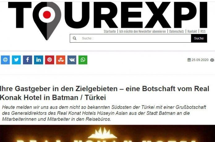 Tourexpi ‘petrol kenti Batman’ı’ turizmini Avrupa’da tanıttı