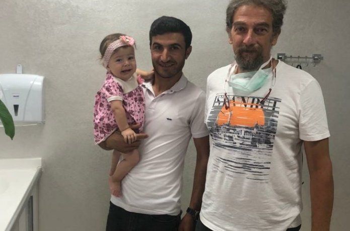 Bir yaşındaki hastaya kalp ameliyatı (fallot tetralojisi)