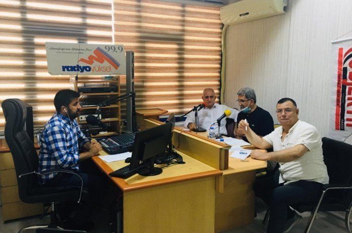 Akbaş Radyo Yüksel’e konuk oldu