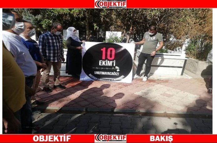 10 Ekim Gar katliamı unutulmadı