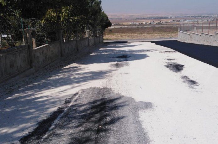 Asfalt serimi tam hız devam ediyor