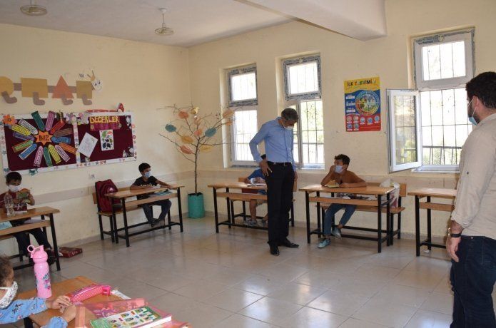 Yüz yüze eğitim başladı