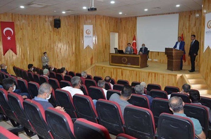 Batman’daki toplantıda fıstık yetiştiriciliğine dikkat
