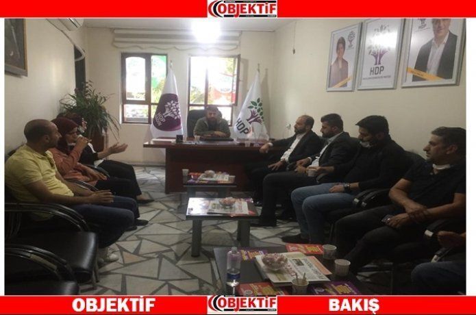 Gelecek partisinden HDP’ye ziyaret