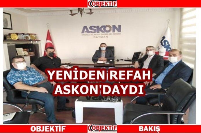 Yeniden Refah'tan ASKON'a ziyaret