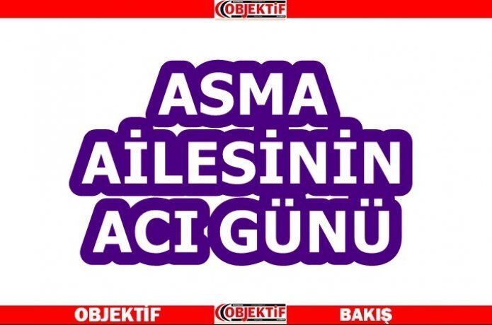 Asma ailesinin acı günü