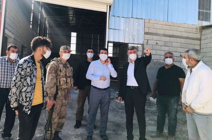 Gercüş Kaymakamı Şekerci’den Kayapınar’a ziyaret