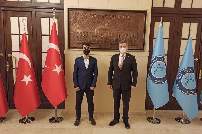 İGEDÜD'ten Gazi Üniversitesi rektörüne ziyaret