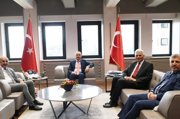 Milletvekili Özdemir, Bakan Karaismailoğlu'nu ziyaret etti