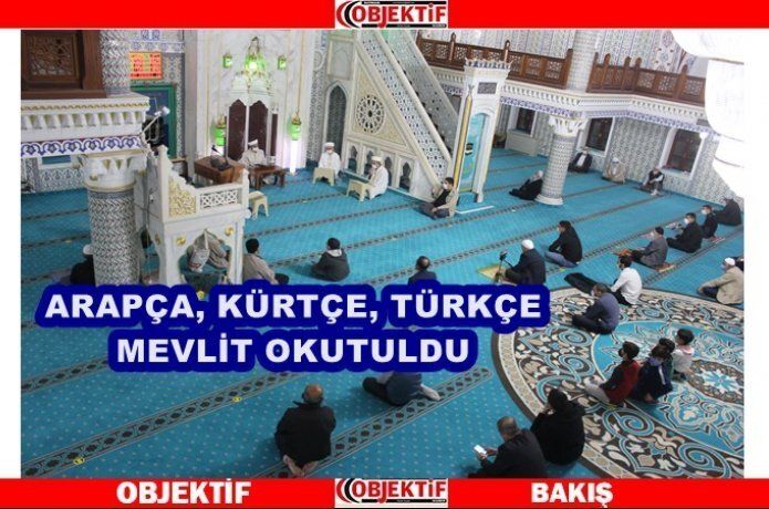 Şevket Başak camisinde kandili kutlandı