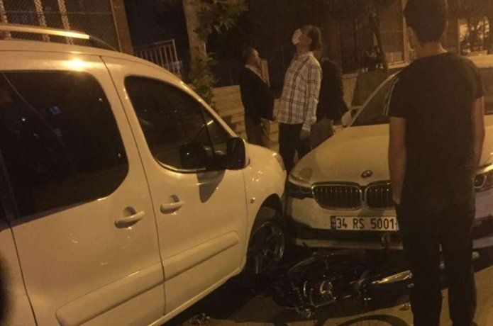 Kamyonet Bisiklete Çarptı