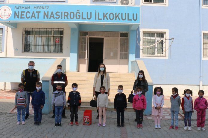 Atık piller toplandı