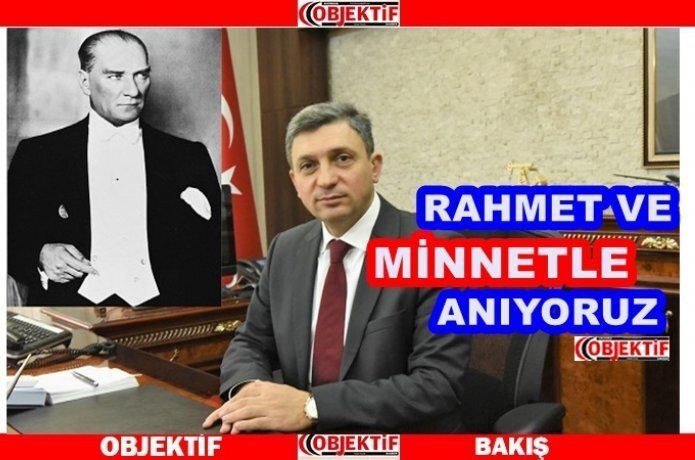 Vali Hulusi Şahin’den 10 Kasım mesajı