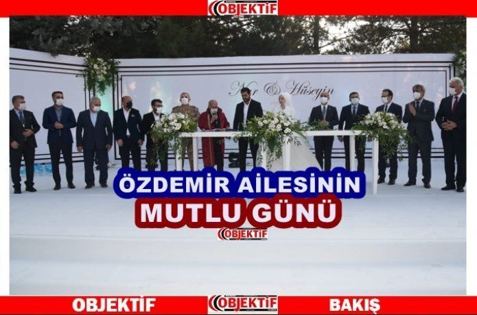 Özdemir ailesinin mutlu günü
