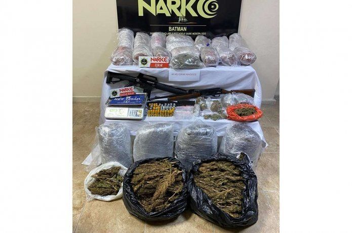 Batman’da Esrar Baskını